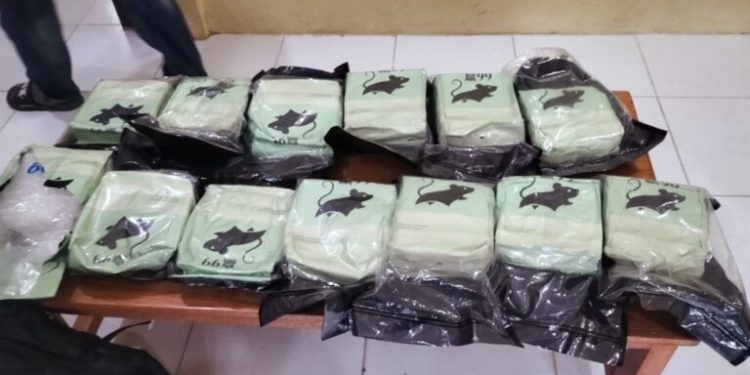 Satgas Pamtas RI-Malaysia Gagalkan Penyelundupan Sabu 13 Kg di Nunukan. (Foto/Doc)