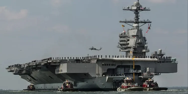 AS Kirim Kapal Induk ke Laut Karibia. (Foto/Doc)
