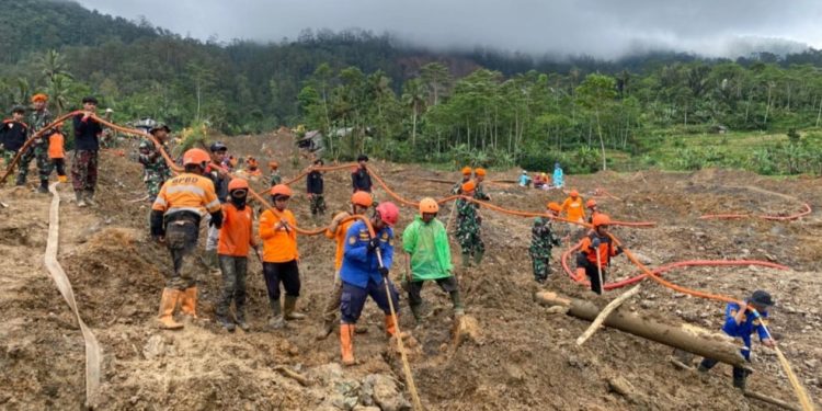 Operasi SAR Longsor Banjarnegara Diperpanjang. (Foto/Doc)