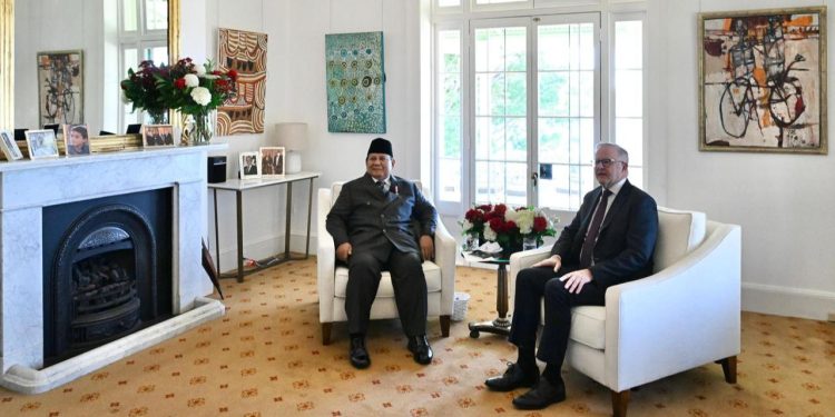 Presiden Prabowo Gelar Pertemuan Empat Mata dengan PM Australia di Sydney. (Foto/Doc)
