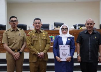 DPRD Kota Binjai Gelar Rapat Paripurna Penyampaian KUA-PPAS APBD Tahun Anggaran 2026. (Foto/Diskominfo Binjai)