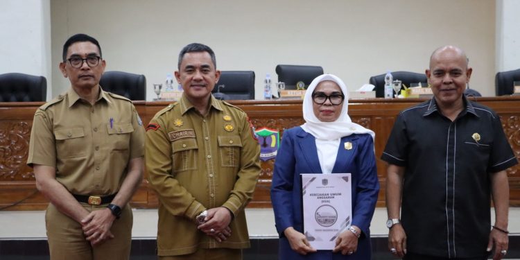 DPRD Kota Binjai Gelar Rapat Paripurna Penyampaian KUA-PPAS APBD Tahun Anggaran 2026. (Foto/Diskominfo Binjai)