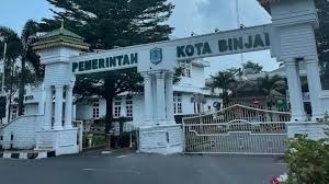 Kantor Pemerintah kota Binjai, Sumatera Utara. (Foto/Dokumentasi).