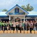Satuan Lalu Lintas (Sat Lantas) Polres Langkat menggelar kegiatan Jumat Berkah. (Foto/JR Siahaan)