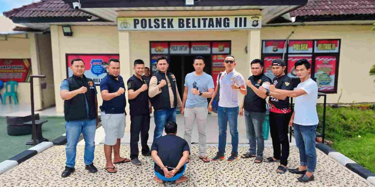 Polsek Belitang III Ungkap Kasus Pencurian Motor, Dua Pelaku Berhasil Ditangkap. (Foto/Yesi)
