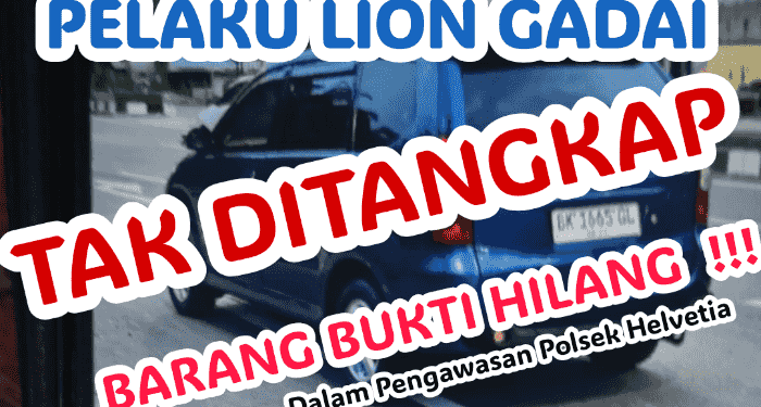 Barang bukti yang digelapkan oleh pelaku. (Foto/JR Siahaan)