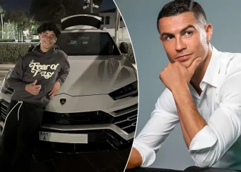 Cristiano Ronaldo Hadiahkan Lamborghini Rp5 Miliar untuk Anaknya. (Foto/Doc)