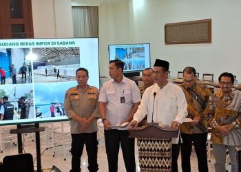 Kementan Sita 250 Ton Beras Ilegal di Sabang, Mentan Bakal Tindak Tegas. (Foto/Doc)