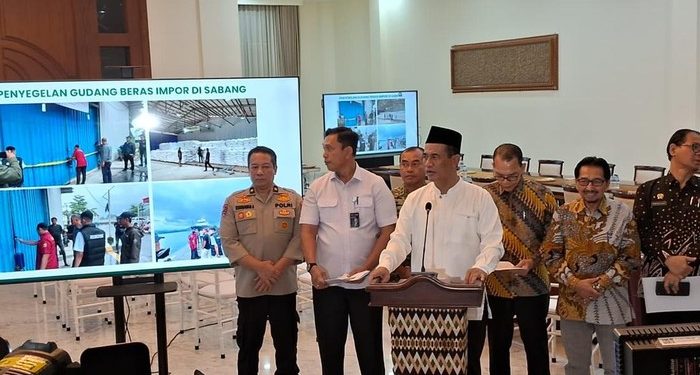 Kementan Sita 250 Ton Beras Ilegal di Sabang, Mentan Bakal Tindak Tegas. (Foto/Doc)