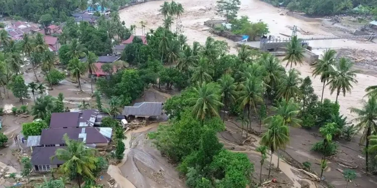 Bencana Banjir dan Longsor Menerjang Aceh, Sumut, dan Sumbar. (Foto/Doc)