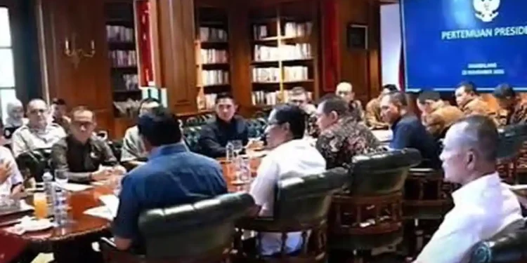 Prabowo Kumpulkan Kabinet di Hambalang, Bahas Penertiban Hutan dan Tambang Ilegal. (Foto/Doc)