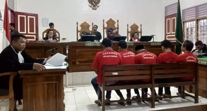 5 Kurir Ganja 128 Kg dari Aceh ke Medan Dituntut Hukuman Mati. (Foto/Doc)