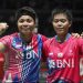 Apriyani Rahayu dan Siti Fadia Silva Ramadhanti. (Foto/Doc)