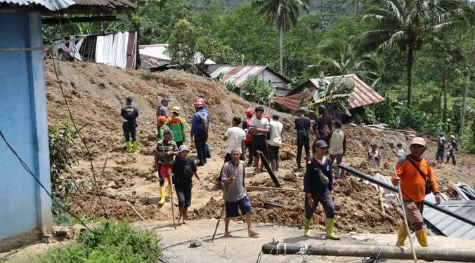 Proses Pencarian Korban Longsor Banjarnegara. (Foto/Doc)