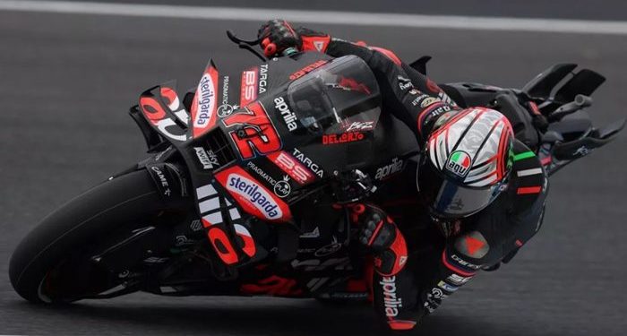 Pembalap Aprilia Racing, Marco Bezzecchi. (Foto/Doc)