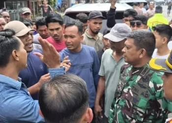 TNI Bubarkan Aksi Pembawa Bendera GAM di Lhokseumawe. (Foto/Doc)