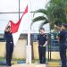 Kepala Kanwil Bea Cukai Aceh Bier Budy Kismulyanto bertindak sebagai pembina upacara . (Foto/Humas).