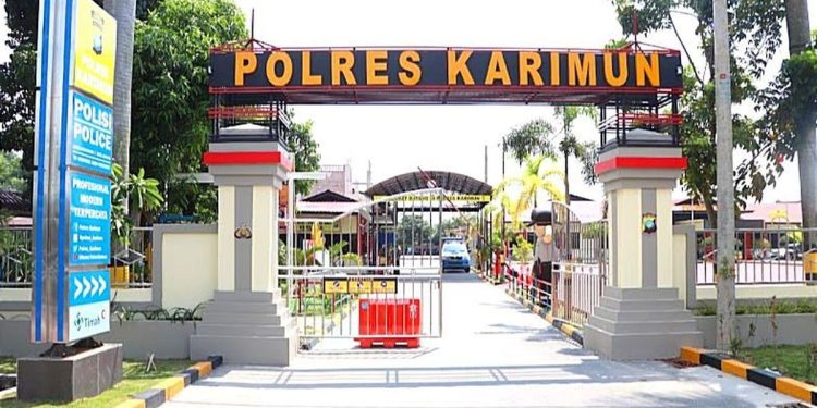 Kantor Polres Karimun di Tanjung Balai Karimun. (Foto/Dokumentasi).