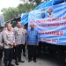 Polda Sumut dan Polres Langkat Salurkan Bantuan untuk Warga Terdampak Banjir di Kabupaten Langkat. (Foto/JR Siahaan)