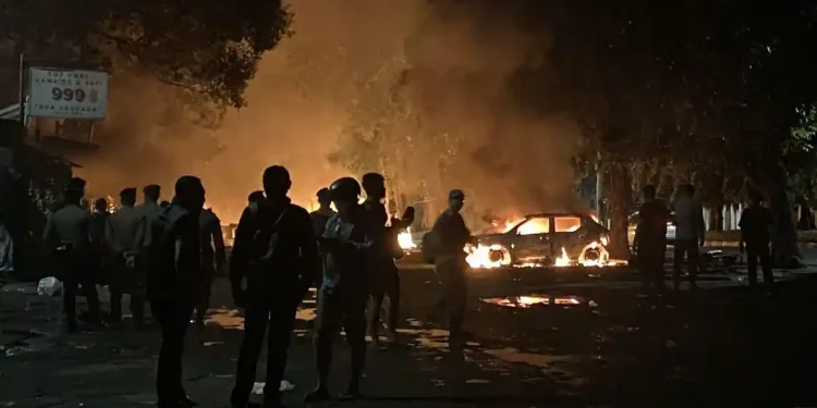Kerusuhan terjadi di kawasan Kalibata, Jakarta Selatan beberapa waktu yang lalu. (Foto/Doc)
