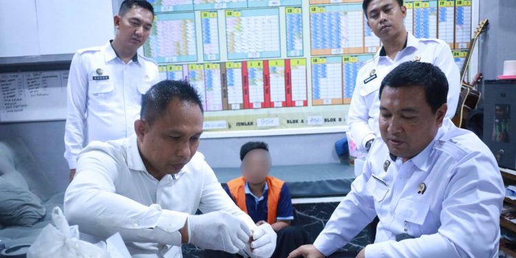 Lapas Mojokerto Gagalkan Penyelundupan Sabu. (Foto/Doc)