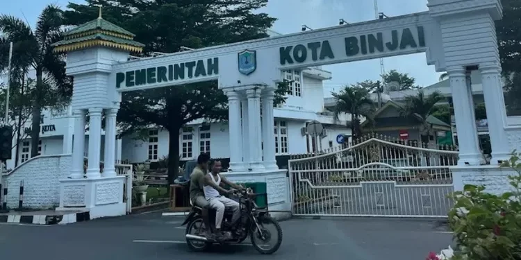 Balai Kota Binjai. (Foto/Doc)