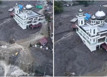 Viral Masjid di Bener Meriah Tetap Berdiri Kokoh Meski Diterjang Banjir. (Foto/Doc)