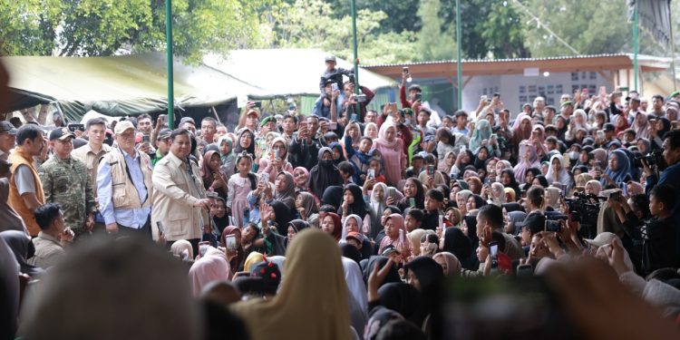 Presiden Prabowo Tinjau Lokasi Bencana di Aceh. (Foto/Doc)