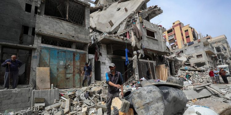 Israel Gempur Kamp Pengungsi di Gaza Selatan. (Foto/Doc)