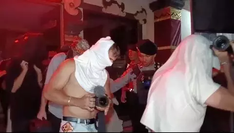 Polisi Amankan 14 WNA Terkait Dugaan Pembuatan Konten Syur di Badung Bali. (Foto/Doc)
