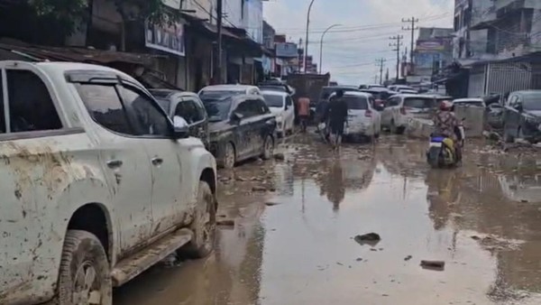 Aceh Tamiang Lumpuh Total Usai Banjir Bandang: Ribuan Mobil Teronggok 5 Km. (Foto/Doc)