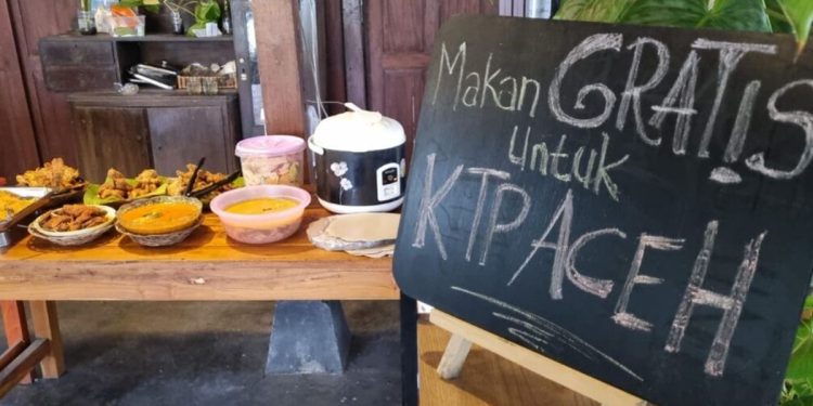 Warung Keumala di Jogja Gratiskan Makanan untuk Mahasiswa Asal Aceh. (Foto/Doc)