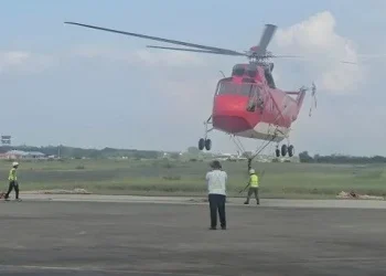 BNPB Kirim Genset 250 kWh ke RSUD Takengon Gunakan Helikopter. (Foto/Doc)