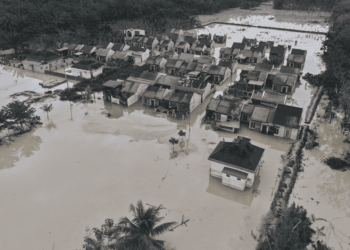 Lapas di Aceh Tamiang Terendam Banjir Hingga Seatap. (Foto/Doc)
