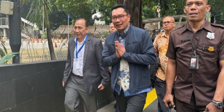 Ridwan Kamil Penuhi Panggilan KPK Terkait Kasus Dugaan Korupsi Pengadaan Iklan Bank BJB. (Foto/Doc)