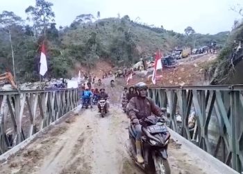 Enam Jembatan Bailey di Aceh Rampung. (Foto/Doc)