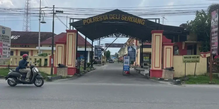Polresta Deli Serdang. (Foto/Doc)