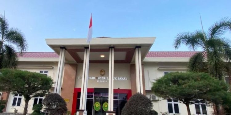 Pengadilan Negeri Lubuk Pakam, Kabupaten Deli Serdang, Sumatera Utara. (Foto/Dokumentasi).