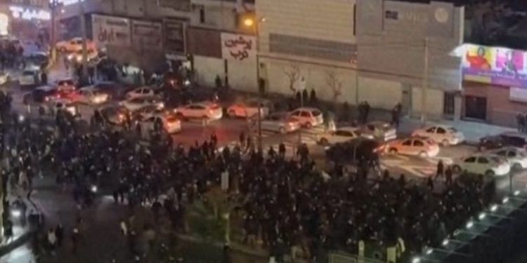 Demo Ricuh di Iran. (Foto/Doc)