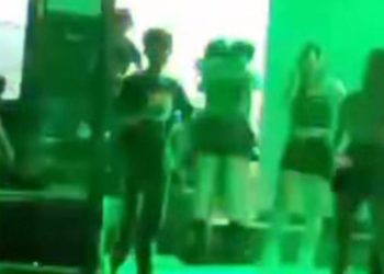 Viral Video Pesta Miras dan Dugem di Halaman Puskesmas Latowu Kolaka Utara. (Foto/Doc)