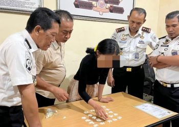 Perawat PPPK Kepergok Selundupkan Pil Koplo ke Dalam Lapas Lumajang saat Jam Besuk. (Foto/Doc)