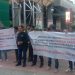 Koalisi Mahasiswa dan Warga Sumut Gelar Aksi Protes Dugaan Fasilitas Mewah Napi Samsul Tarigan. (Foto/Doc)