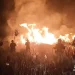Kebakaran Hebat di Way Kambas. (Foto/Doc)
