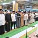 Tarawih Malam Pertama di Masjid Agung Bengkalis Dipadati Ribuan Jamaah. (Foto/Darwis).