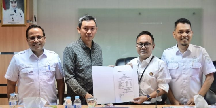 Sekretaris Daerah Bengkalis, dr. Ersan Saputra, mewakili Bupati Bengkalis. (Foto/Kominfo).