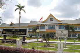 Kantor Pemerintah Kabupaten Langkat di Stabat. (Foto/Dokumentasi).