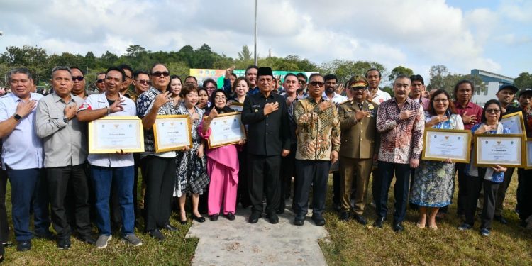 Gubernur Kepri Pimpin Apel Peringatan K3 Nasional ke-56 Tahun 2026. (Foto/Humas).