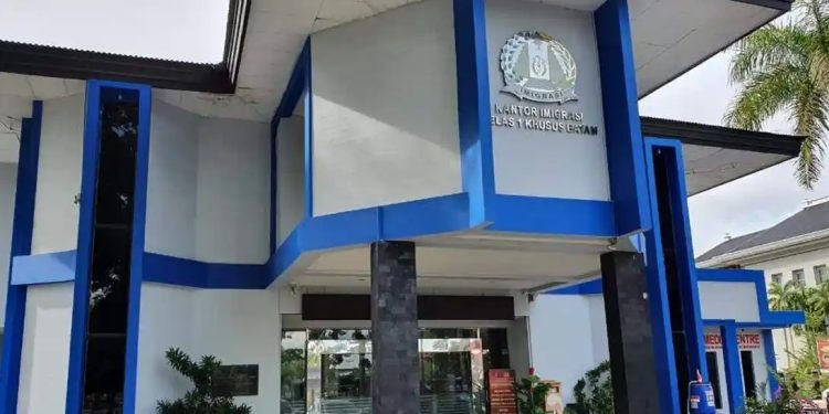Kantor Imigrasi Kelas I TPI Khusus Batam di Batam Centre. (Foto/Dokumentasi).