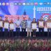 Menteri Ketenagakerjaan (Menaker) Yassierli foto bersama usai acara rakernas. (Foto/Humas).