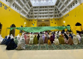 Safari Ramadan KUA Lingga Sambangi Desa Mepar, Serukan Istiqamah dan Ukhuwah. (Foto/Handoyo).